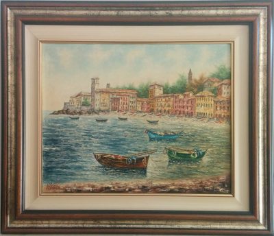 Fausto Mescoli - Baia del silenzio, Sestri Levante (Opera)