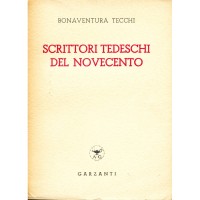 Bonaventura Tecchi. Scrittori tedeschi del Novecento