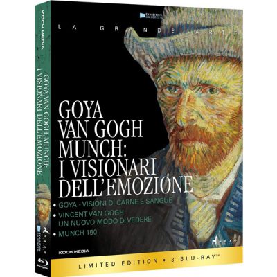 Goya, Van Gogh, Munch - I Visionari dell'Emozione (3 Blu-ray)