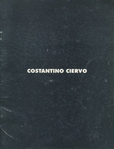 Costantino Ciervo. Deterritoriale - XLV Biennale di Venezia