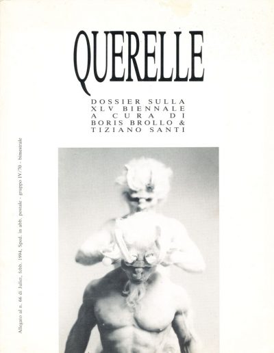 Querelle. Dossier sulla XLV Biennale