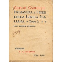 Giosuè Carducci. Primavera e fiore della lirica italiana (2 Mini Libro)