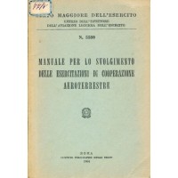 Manuale per lo svolgimento delle esercitazioni di cooperazione aeroterrestre