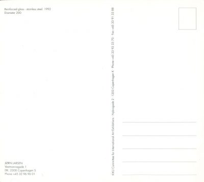 Jorn Larsen. Post Card 1
