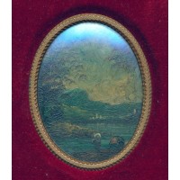 Ovale dipinto olio su tela (Opera)
