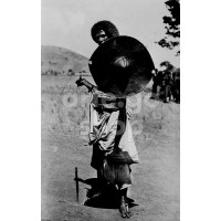 Africa Orientale Italiana - Guerriero indigeno