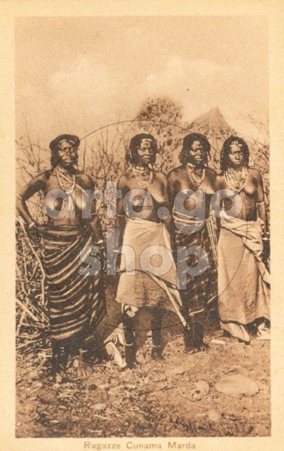 Africa Orientale Italiana - Ragazze Cumana Marda