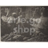 Africa Orientale Italiana - Venditore del mercato di Edagò Hamos