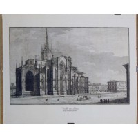 Milano. Veduta del Duomo dalla parte de gradini (Opera)