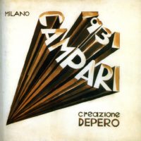 Fortunato Depero - Studio per Numero Uno Futurista Campari