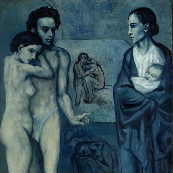 Il giovane Picasso - Periodo blu e rosa