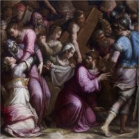 Sorprese e particolari inaspettati nella pala di Vasari per Michelangelo restaurata