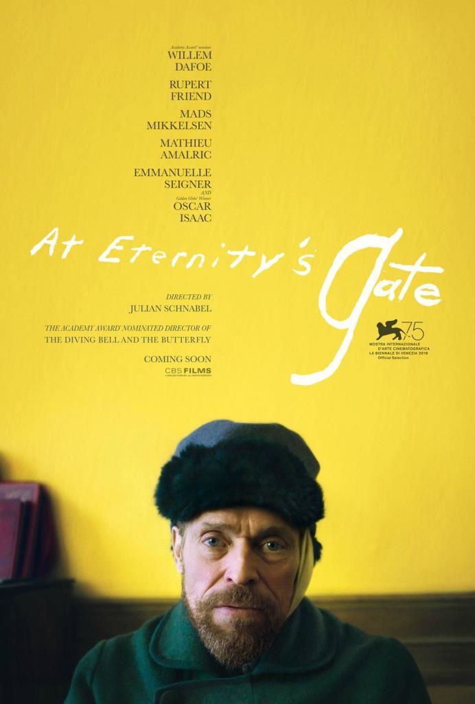 "Van Gogh - Alla soglia dell'eternità" un film di Julian Schnabel