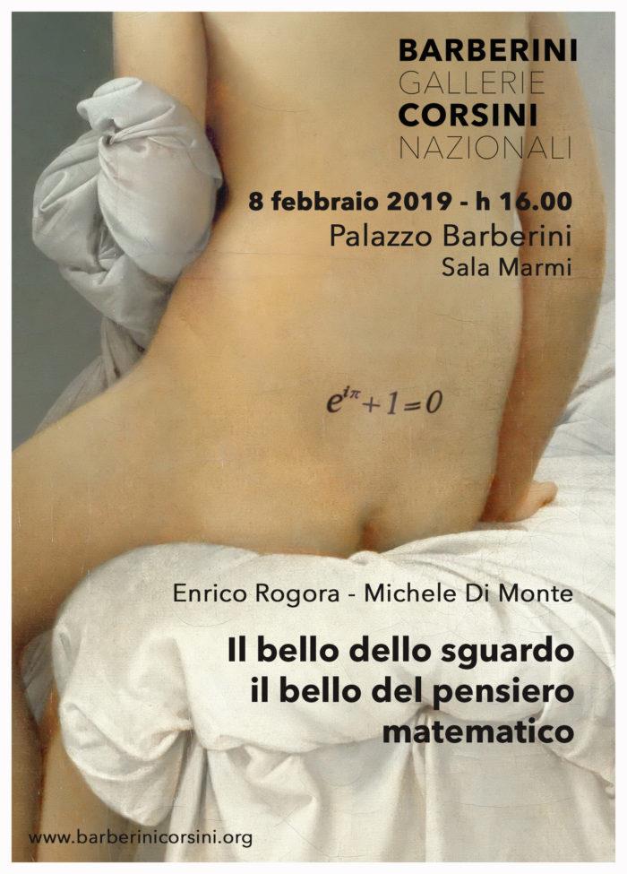 Il bello dello sguardo, il bello del pensiero matematico - Arte e matematica 2019