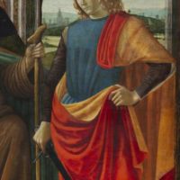 Il restauro della tavola quattrocentesca "Sant’Antonio Abate in trono tra San Leonardo e San Giuliano Ospitaliere"
