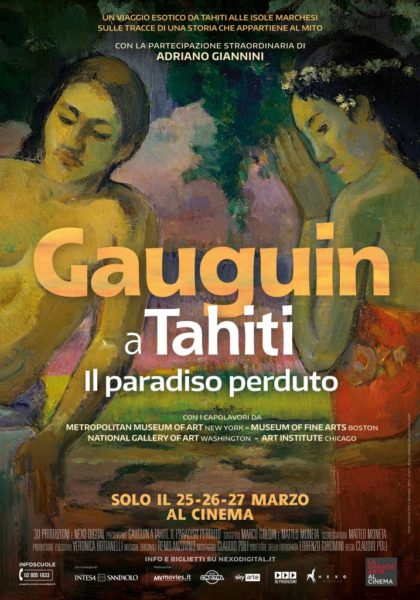 La Grande Arte al Cinema: Gauguin a Tahiti. Il Paradiso Perduto