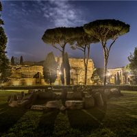 Notturno sotterraneo: visite guidate serali alle antiche terme di Caracalla