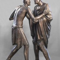 Incontro e abbraccio nella scultura del Novecento da Rodin a Mitoraj
