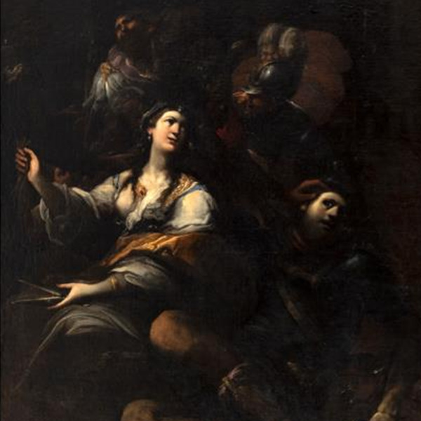 Presentazione dei dipinti "Sansone e Dalila" e "L'offerta di Abigail a David"