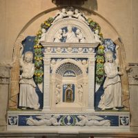 Restaurato il Tabernacolo Eucaristico di Andrea della Robbia