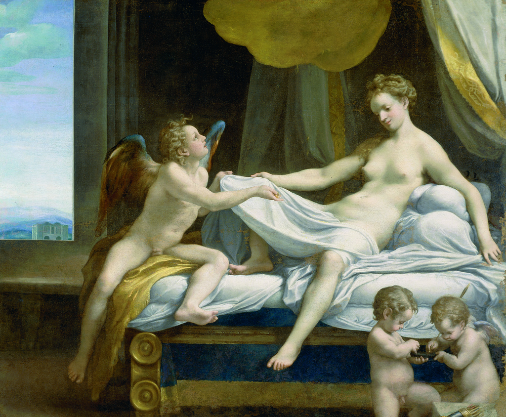 Approfondimenti su il Correggio: l'erotismo, la mitologia, gli affetti e le difficultà dell'arte