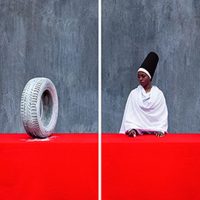 Maïmouna Guerresi. Rubber Tire, First Lesson - Opera Viva Barriera di Milano