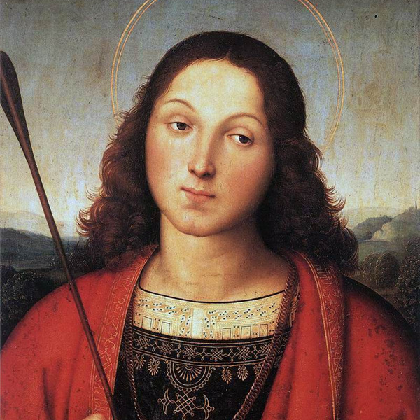 Il San Sebastiano di Raffaello, capolavoro di Accademia Carrara, in alta definizione