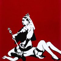 Banksy for sale, in Pietrasanta
