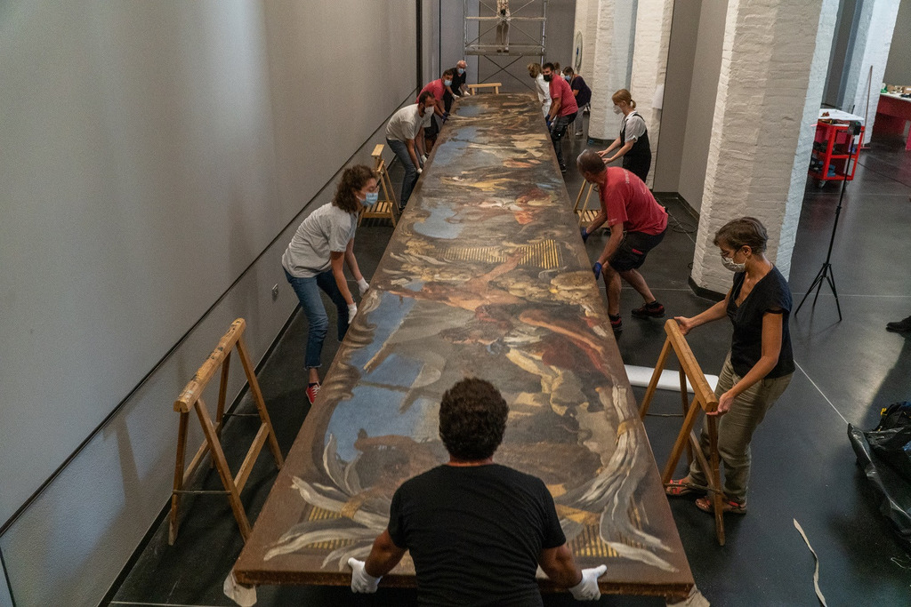 Il ritorno del Castigo dei serpenti di Tiepolo alle Gallerie dell'Accademia di Venezia