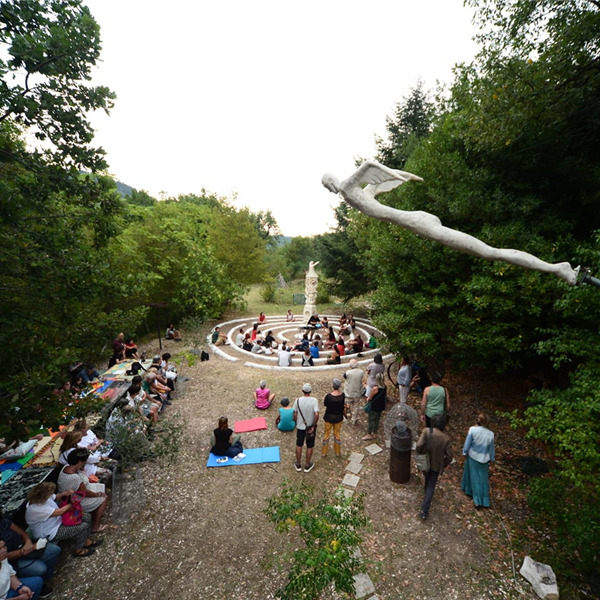 Land Art al Furlo - XI edizione: Cento passi, tre fontane, dieci trame