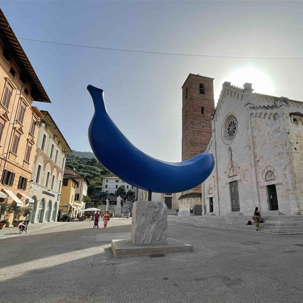 Presentazione del catalogo della mostra "The blue banana"