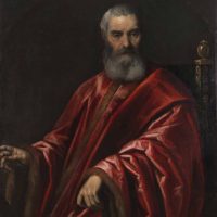 Dal Kunsthistorisches: "Il ritratto del doge Francesco Erizzo" di Bernardo Strozzi