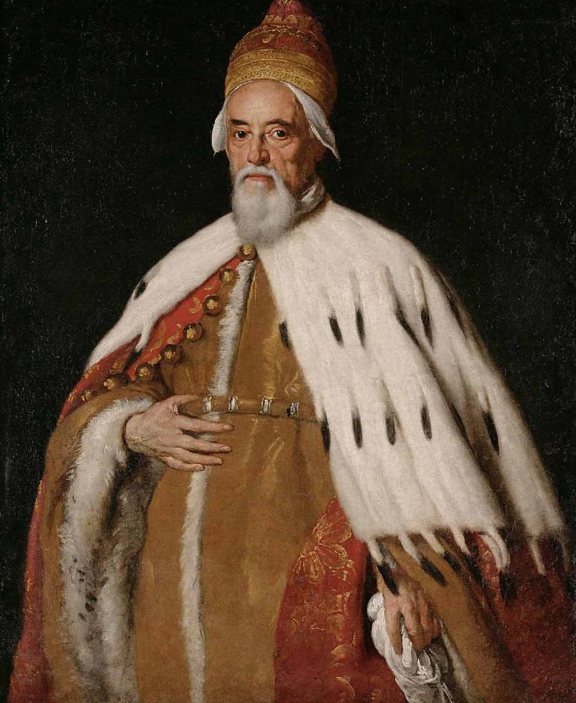 Il doge Francesco Erizzo dipinto da Bernardo Strozzi