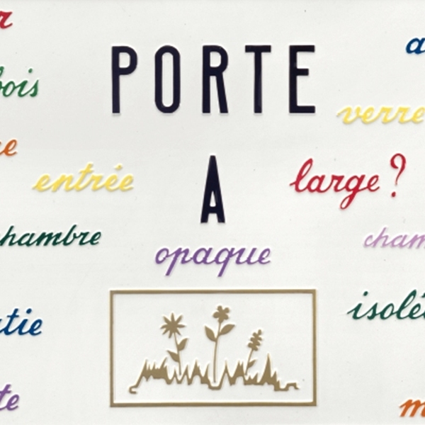 Marcel Broodthaers. Industrial poems
