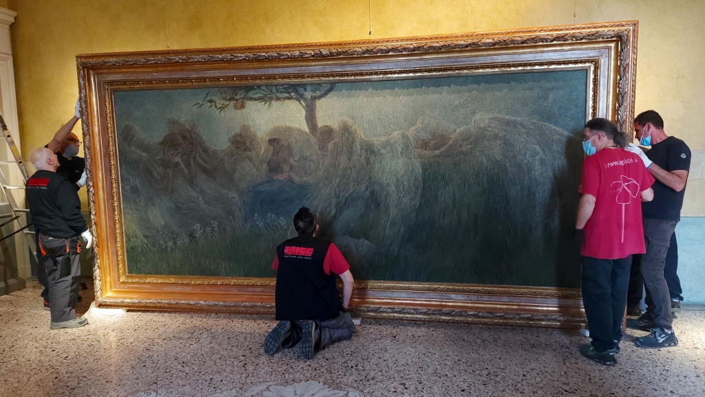 Il capolavoro di Gaetano Previati "Maternità" entra nel percorso espositivo della Galleria d'Arte Moderna