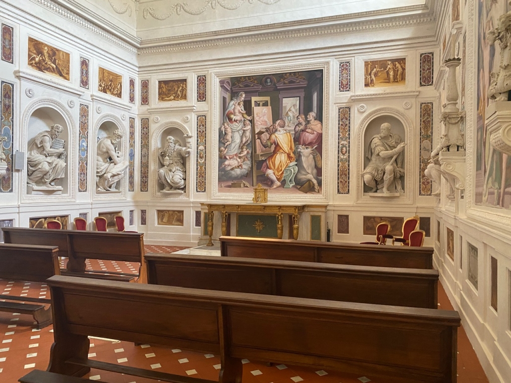 Restaurata la Cappella di San Luca nel Convento della Santissima Annunziata