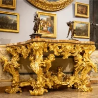 Restaurata una delle più importanti console settecentesche della Galleria Corsini