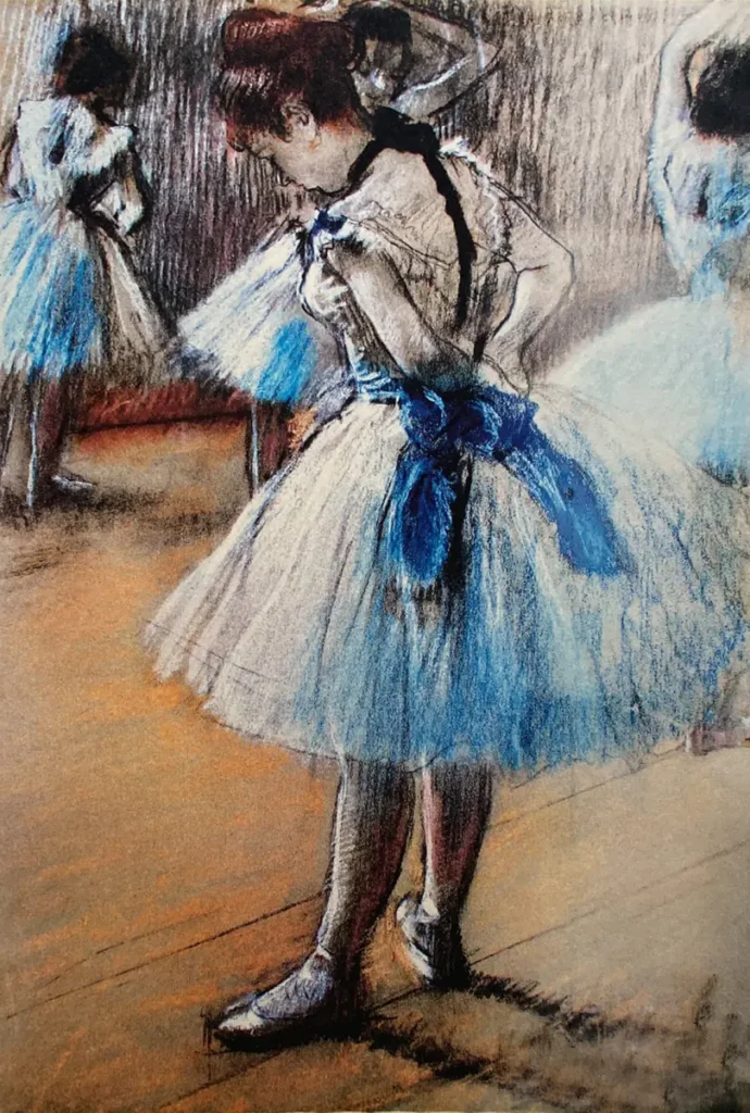 Edgar Degas . Danzatrice