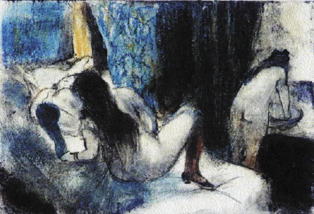 Edgar Degas - Scène de maison close