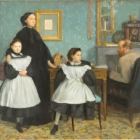 Restaurato "Il ritratto di famiglia" dipinto da Edgar Degas e conservato al Musée d'Orsay a Parigi