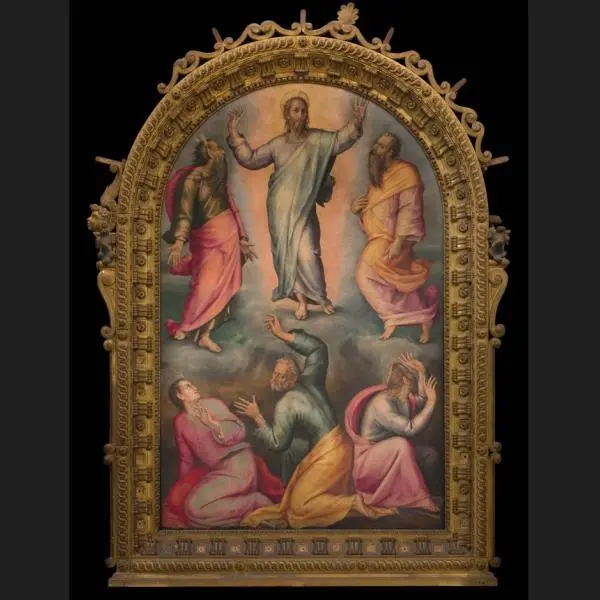 Presentato il restauro della "Trasfigurazione" di Pier Francesco Foschi della Basilica di Santo Spirito