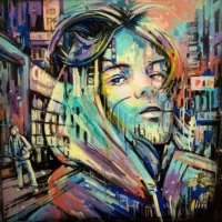 Alice Pasquini. Kaleidoscope