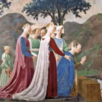 Visite al cantiere di manutenzione della "Leggenda della Vera Croce" di Piero della Francesca