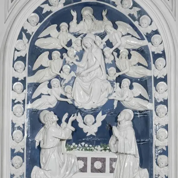 Il restauro della Madonna della Cintola di Andrea della Robbia